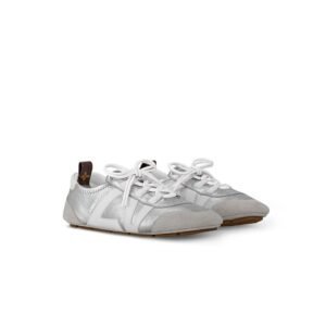 Louis Vuitton LV Sneakerina Silver For Women 1AHOJD