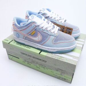 Nike Dunk Low Union Passport Pack Argon Sneaker For Men, Men's Shoes
