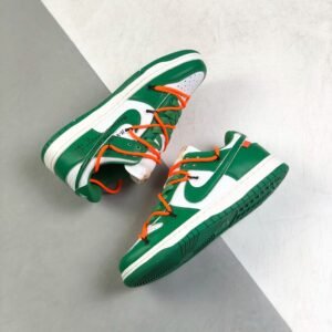 Nike Dunk Low Off-White Pine Green For Men, Men’s Shoes CT0856-100