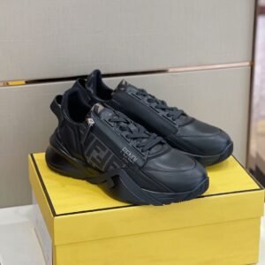 Fendi Flow Sneakers Black For Men
