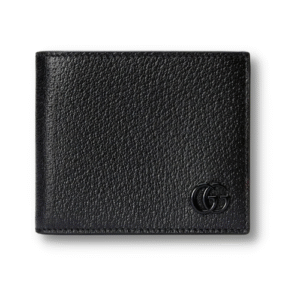 Gucci GG Marmont Bi-Fold Wallet Black For Men 4.3in/11cm ‎428726 1T56F 1000