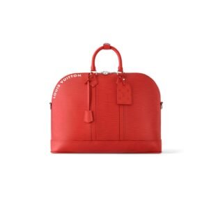 Louis Vuitton Alma Travel GM Bag Red For Men 25.2in/64cm M23717