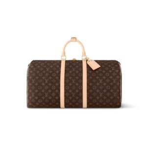 Louis Vuitton Keepall 55 Bag Brown For Men 21,7in/55cm M41424