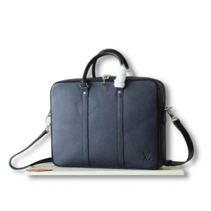 Porte Documents Voyage PM Taiga Black For Men 13.8in/35cm M33412