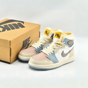 Nike Air Jordan 1 High Zoom 'Pink Oxford' For Men, Men's Shoes