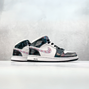 Air Jordan 1 SE “Take Flight” Sneaker White/Bright Crimson-Blue Hero-Black For Men, Men's Shoes