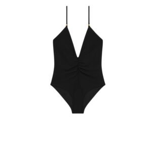 Celine Gathered Swimsuit Black For Women RZ008152C.38NO