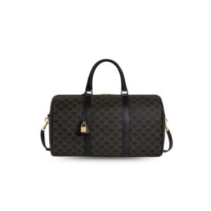 Celine Medium Travel Bag Black For Men 17.7in/45cm 190662CHI.38NO