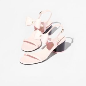 Chanel Final Bow Sandals Light Pink For Women G46192-B18985-NACCP