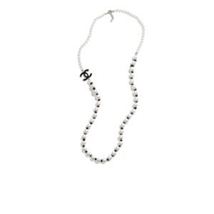 Chanel Pearl Long Necklace For Women ABF367-B19977-NAFTS