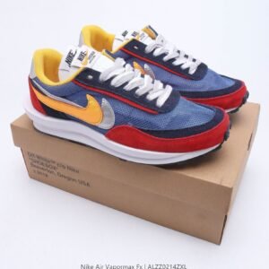 Nike LDWaffle Sacai 'Varsity Blue & Varsity Red & Del Sol' Sneaker For Men, Men's Shoes