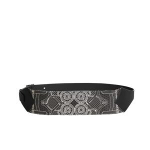 Hermes Banasilk Belt Bag Black For Men 14cm/5.7in – H085437CKAA
