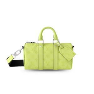 Louis Vuitton Keepall Bandoulière 25 Lemon Yellow For Men 9.8in/25cm M14078