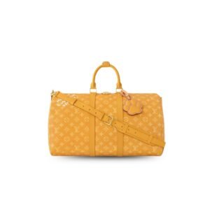 Louis Vuitton Keepall Bandoulière 45 Yellow For Men 17.7in/45cm M12880