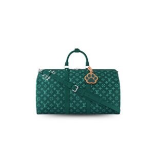 Louis Vuitton Keepall Bandoulière 50 Green For Men 19.7in/50cm M12687
