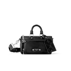 Louis Vuitton Keepall Cargo Bandoulière 25 Bag Black For Men 25cm/9.8in - M13988