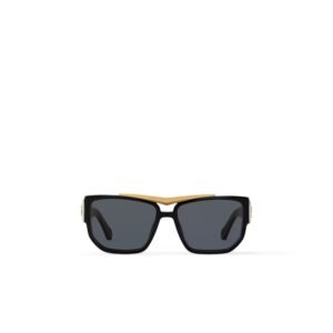 Louis Vuitton Flight Square Sunglasses Black For Men - Z2700U