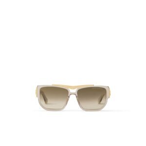 Louis Vuitton Flight Square Sunglasses Crystal champagne For Men - Z2723U