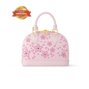 [True-to-ORIGINAL] Louis Vuitton LV x TM Alma BB Pink For Women 23.5cm/9.3in – M13104