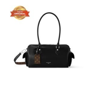 [True-to-ORIGINAL] Louis Vuitton Speedy Cargo Vibe Bag Black For Women 11in/28cm M12934
