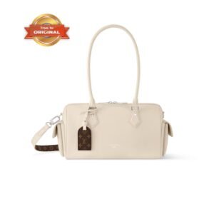 [True-to-ORIGINAL] Louis Vuitton Speedy Cargo Vibe Bag Vanille For Women 11in/28cm M12965