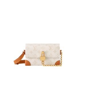Louis Vuitton Steamer Wearable Wallet Off-White For Men 18cm/7.1in - M14686