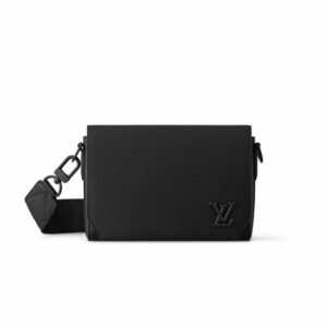 Louis Vuitton Takeoff Messenger PM Noir For Men 8.7in/22cm M24769