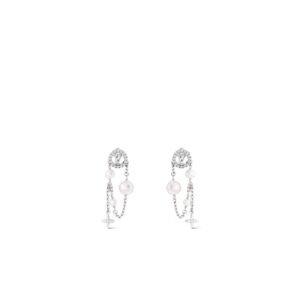 Louis Vuitton Midnight Pearl Earrings For Women - M02888