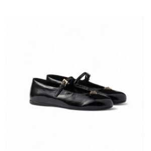 Prada Patent Leather Ballerinas Black For Women 1F793N_H27_F0002_F_005